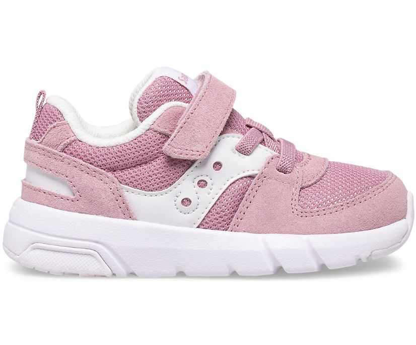Tenis Saucony Jazz Lite 2.0 Niños Rosas Blancos | México 873GSOL